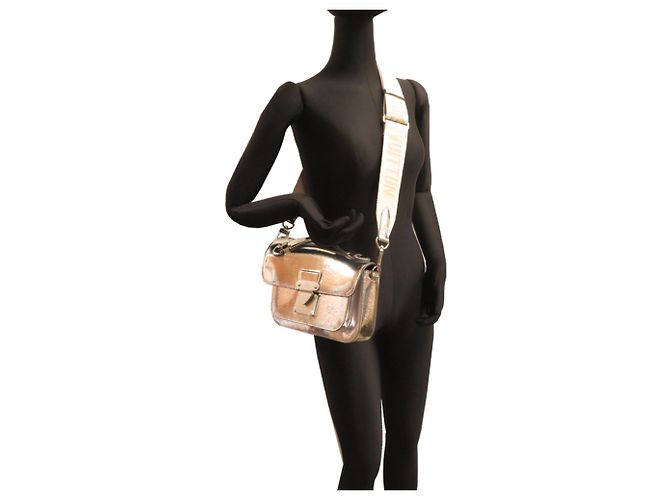 Borsa a mano da uomo Monceau Distorted di Louis Vuitton Argento - vista 8