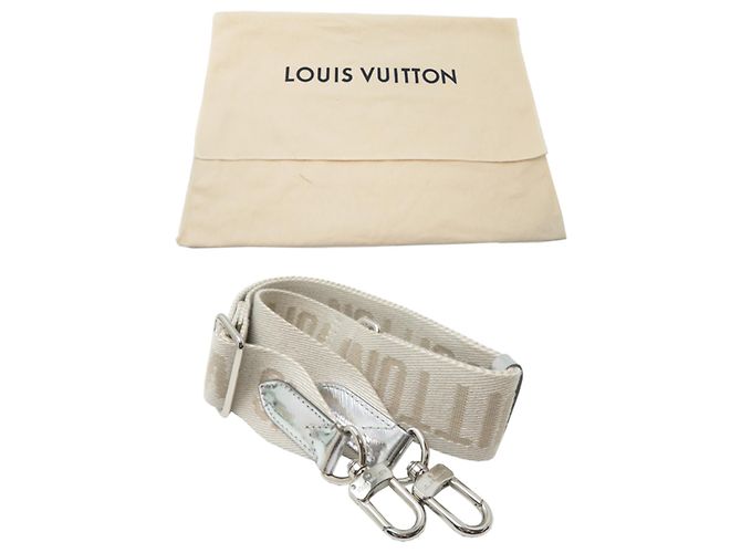 Borsa a mano da uomo Monceau Distorted di Louis Vuitton Argento - vista 9