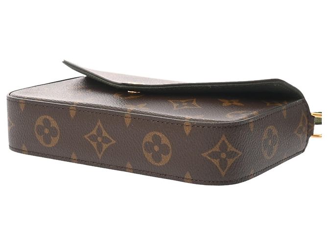 Borsa a Spalla Monogram Multi Pochette Felicie di Louis Vuitton Marrone Cachi - vista 6