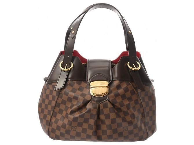 Borsa Louis Vuitton Damier Sistina GM Marrone - vista 2