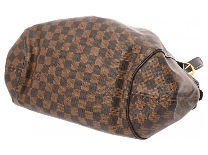 Borsa Louis Vuitton Damier Sistina GM Marrone - vista 6