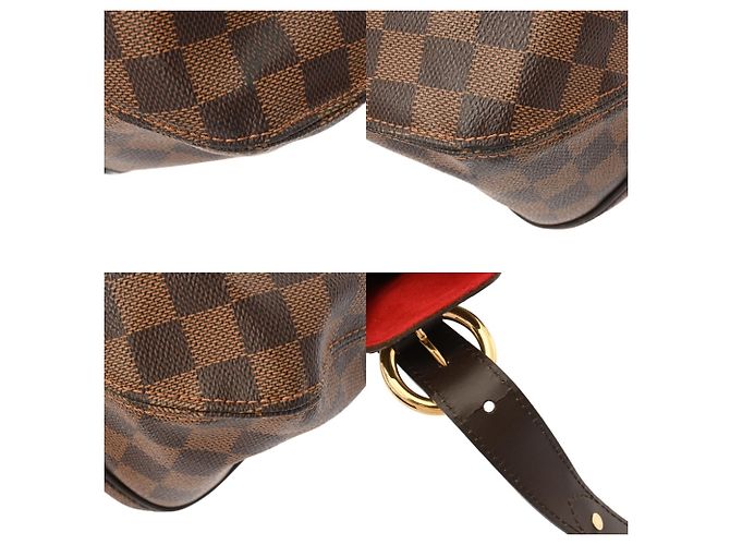 Borsa Louis Vuitton Damier Sistina GM Marrone - vista 8