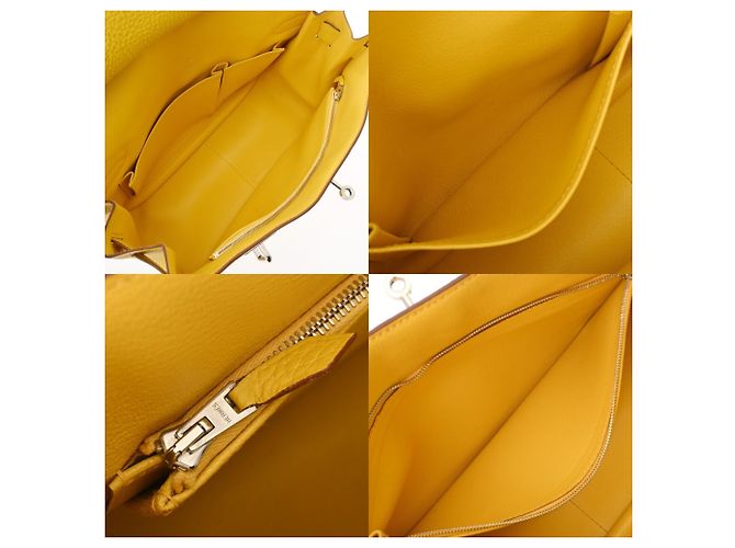 Borsa a Spalla Jypsiere 34 Soleil di Hermès Arancione - vista 10