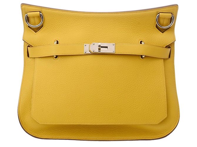 Borsa a Spalla Jypsiere 34 Soleil di Hermès Arancione - vista 2