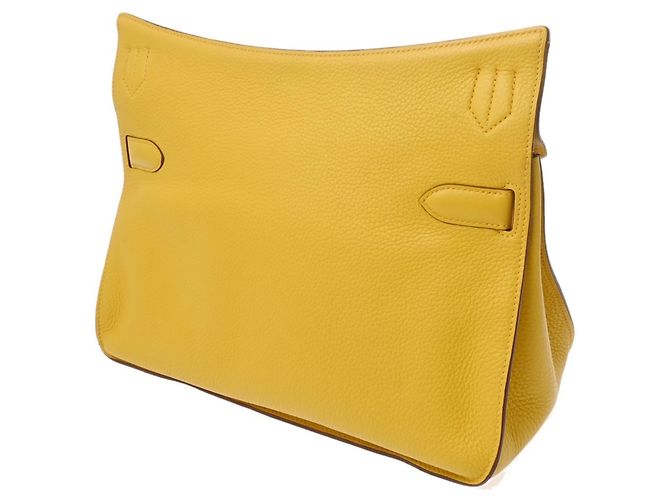 Borsa a Spalla Jypsiere 34 Soleil di Hermès Arancione - vista 3
