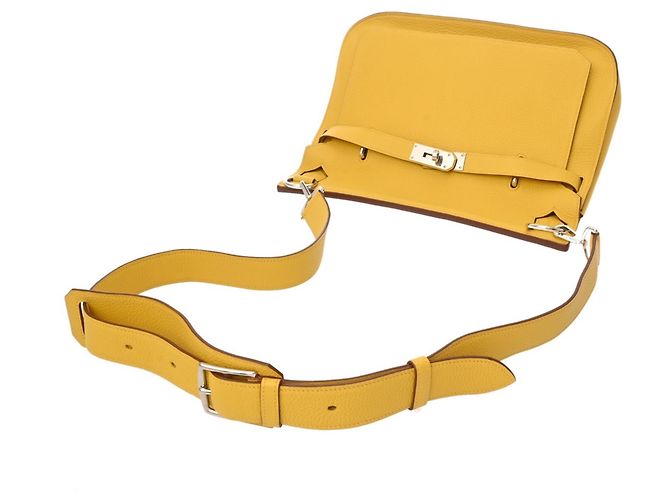 Borsa a Spalla Jypsiere 34 Soleil di Hermès Arancione - vista 4