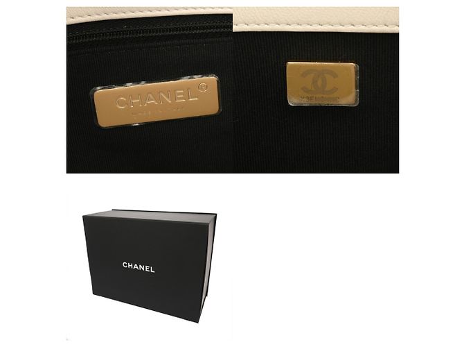 Chanel 19 Kettentasche Weiß - Ansicht 11