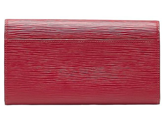 Carteira Longa Epi Sarah da Louis Vuitton Rosa Fuschia - vista 3