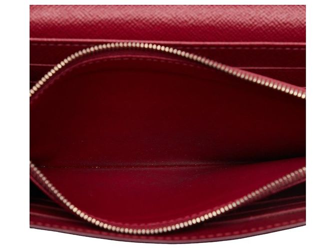 Carteira Longa Epi Sarah da Louis Vuitton Rosa Fuschia - vista 8