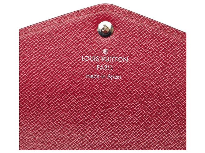 Carteira Longa Epi Sarah da Louis Vuitton Rosa Fuschia - vista 9