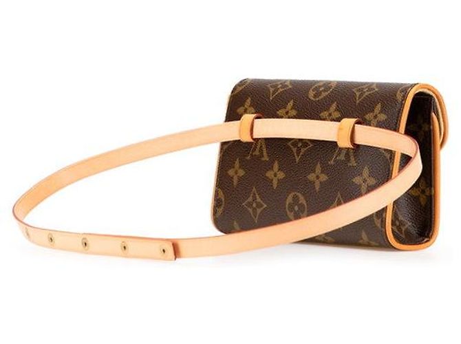 Borsa a Spalla Pochette Florentine Monogram Louis Vuitton Marrone - vista 2