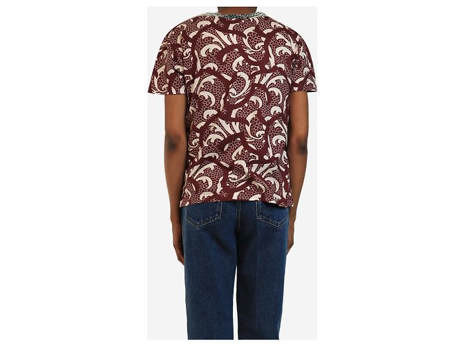 Dries Van Noten Camiseta estampada morada - talla S Roja - vista 2