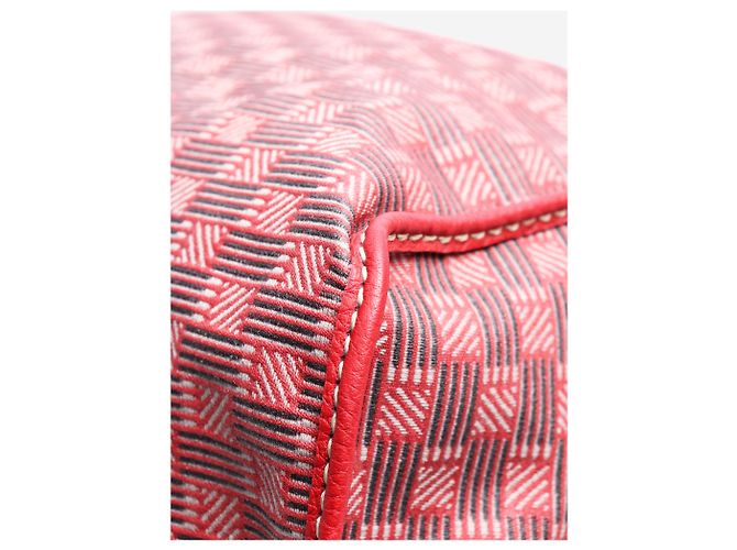 Moreau Rote Canvas-Tote-Tasche - Ansicht 5