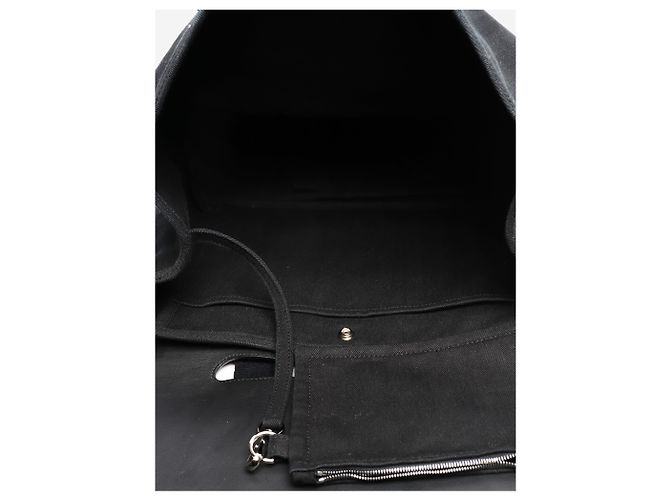 Hermès Schwarze Valparaiso Tragetasche - Ansicht 11