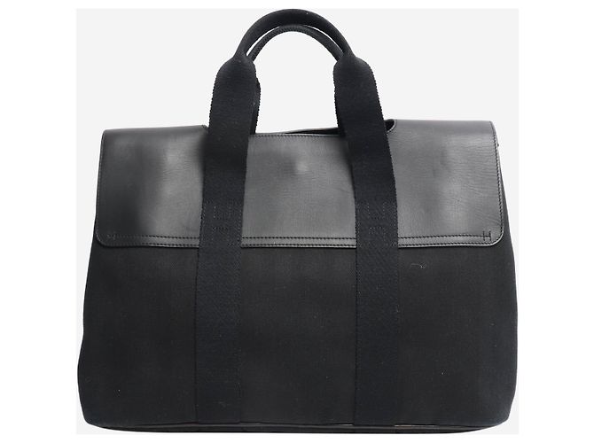 Hermès Schwarze Valparaiso Tragetasche - Ansicht 3