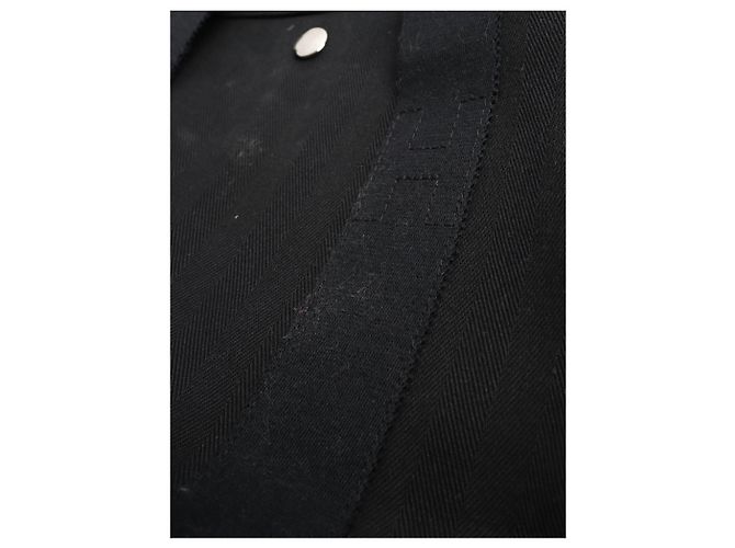 Hermès Schwarze Valparaiso Tragetasche - Ansicht 7