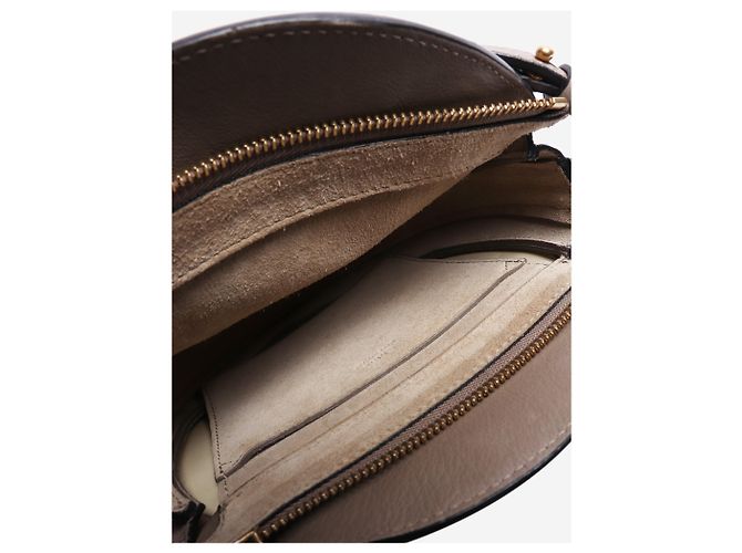 Chloé Bolso cruzado Pixie de ante gris - vista 7