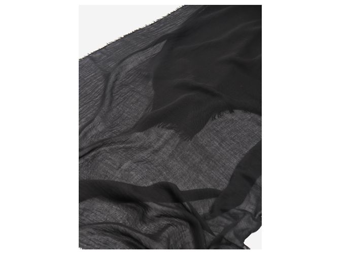 Faliero Sarti Sciarpa nera Kazzurra Nero - vista 4