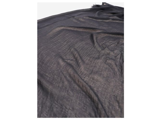 Faliero Sarti Sciarpa Kazzurra blu navy - vista 4