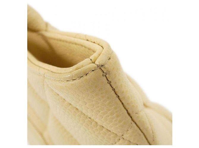 Borse in pelle di vitello grigie Chanel Marrone - vista 4