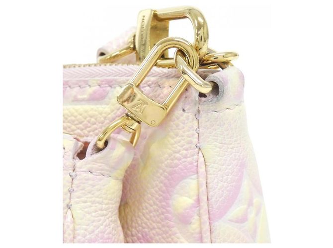 Borsa a Spalla Multi Pochette Accessoires Monogram Empreinte (Summer Stardust) di Louis Vuitton Rosa - vista 4