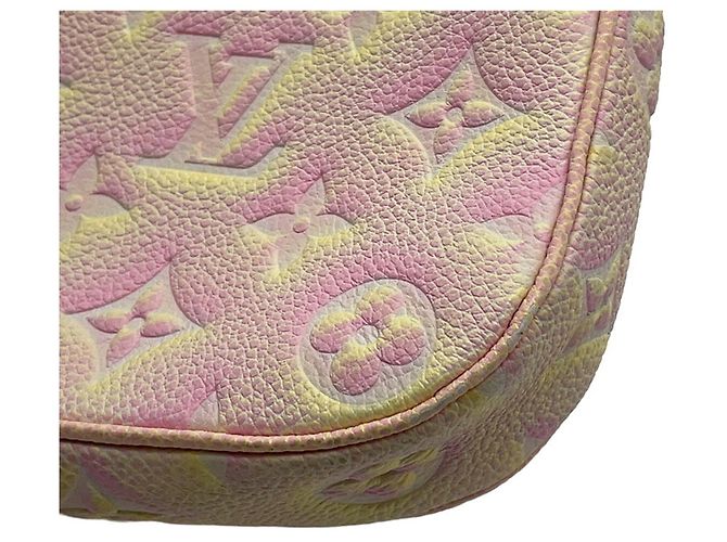 Borsa a Spalla Monogram Empreinte Summer Stardust Multi Pochette Accessori per Donne LOUIS VUITTON Rosa - vista 10