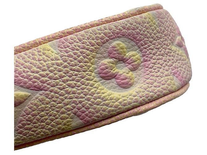 Borsa a Spalla Monogram Empreinte Summer Stardust Multi Pochette Accessori per Donne LOUIS VUITTON Rosa - vista 11