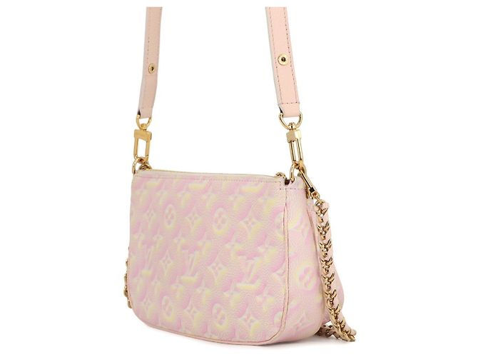 Borsa a Spalla Monogram Empreinte Summer Stardust Multi Pochette Accessori per Donne LOUIS VUITTON Rosa - vista 2