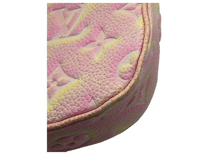 Borsa a Spalla Monogram Empreinte Summer Stardust Multi Pochette Accessori per Donne LOUIS VUITTON Rosa - vista 9