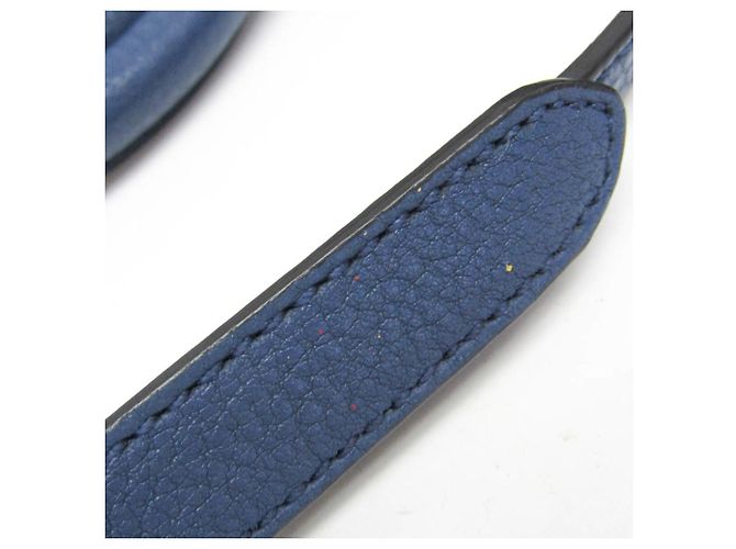 Borsa in pelle Prada VITELLO PHENIX per donne, borsa a spalla blu - vista 14