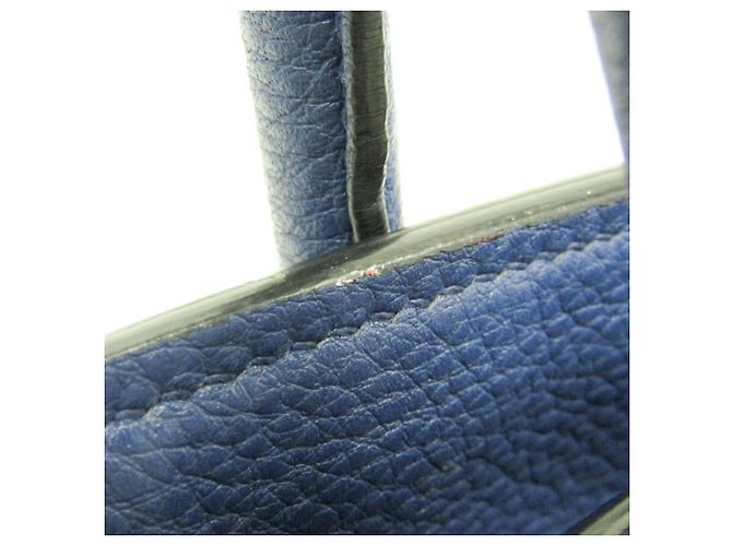 Borsa in pelle Prada VITELLO PHENIX per donne, borsa a spalla blu - vista 8
