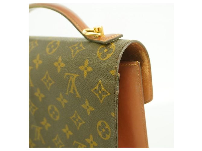 Borsa Monceau 28 Monogramma Louis Vuitton Marrone - vista 13