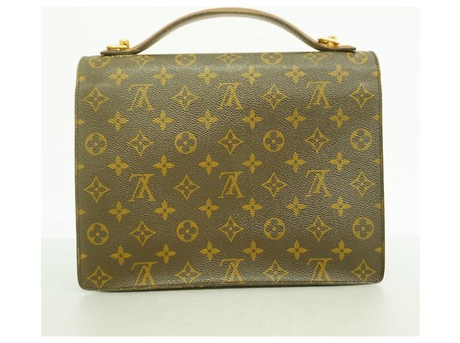 Borsa Monceau 28 Monogramma Louis Vuitton Marrone - vista 17