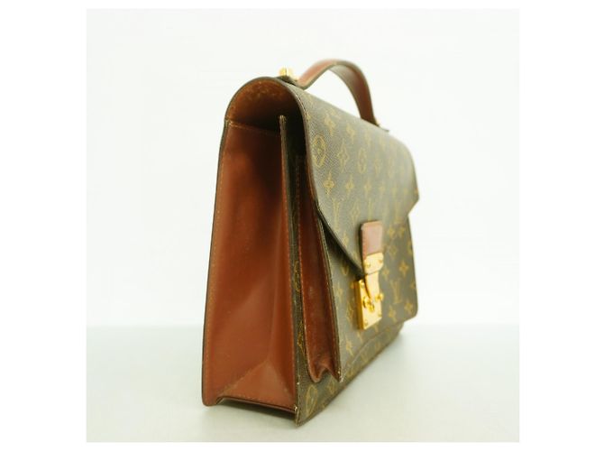 Borsa Monceau 28 Monogramma Louis Vuitton Marrone - vista 2