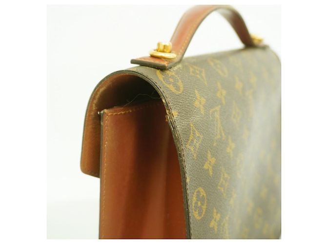 Borsa Monceau 28 Monogramma Louis Vuitton Marrone - vista 9