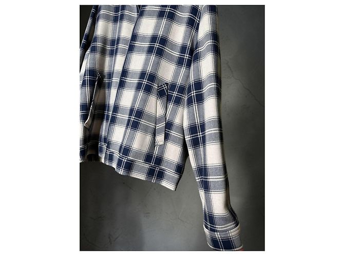 The Kooples Giacca Terevis Check blu - vista 3