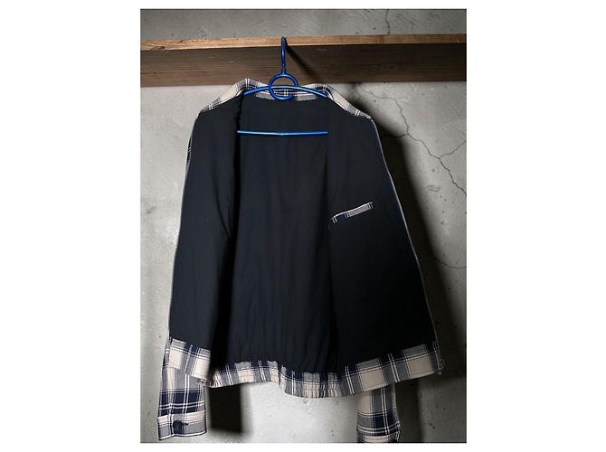 The Kooples Giacca Terevis Check blu - vista 5