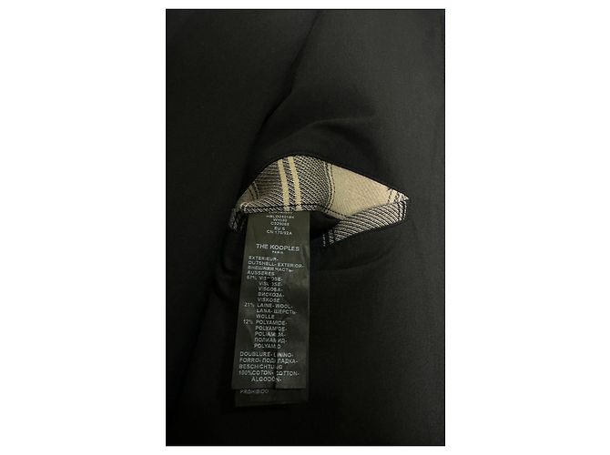 The Kooples Giacca Terevis Check blu - vista 7