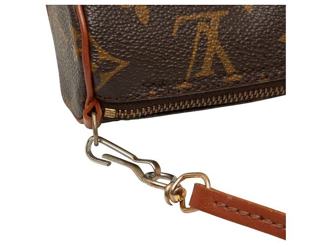 Borsa a mano Papillon Monogram Louis Vuitton Marrone - Ansicht 5