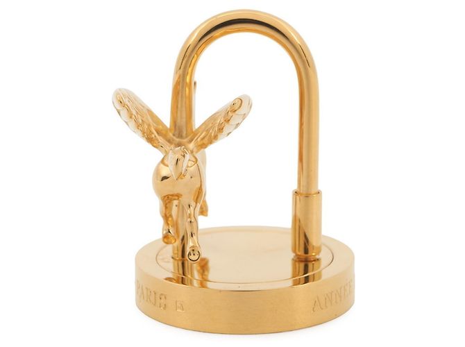 Hermès Chaveiro charm em edição limitada Hermes Cadena Arne Danse Pegasus 2007 Dourado - vista 2