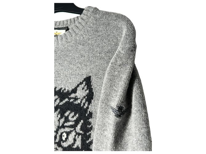 Autre Marque AERONAUTICA MILITARE Wollpullover Grau M - Ansicht 3