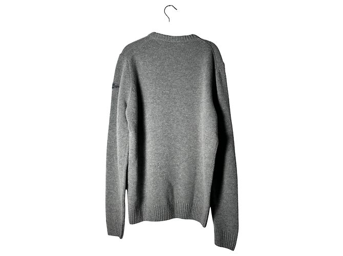 Autre Marque AERONAUTICA MILITARE Wollpullover Grau M - Ansicht 4