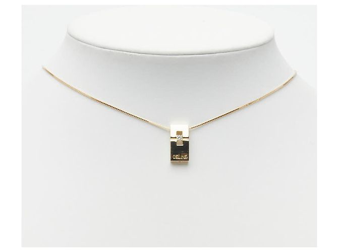 Diamond Céline Collana Pendente in Oro Giallo 18K Celine - vista 10