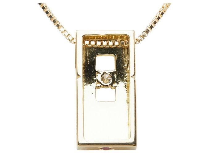 Diamond Céline Collana Pendente in Oro Giallo 18K Celine - vista 4