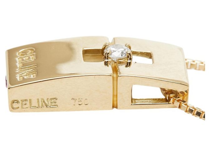 Diamond Céline Collana Pendente in Oro Giallo 18K Celine - vista 6