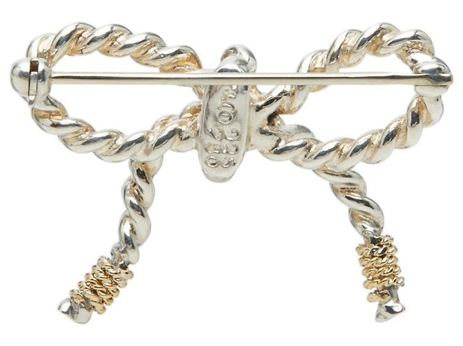 Tiffany & Co. Drehbandbrosche Silber Golden - Ansicht 2