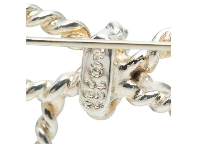Tiffany & Co. Drehbandbrosche Silber Golden - Ansicht 3