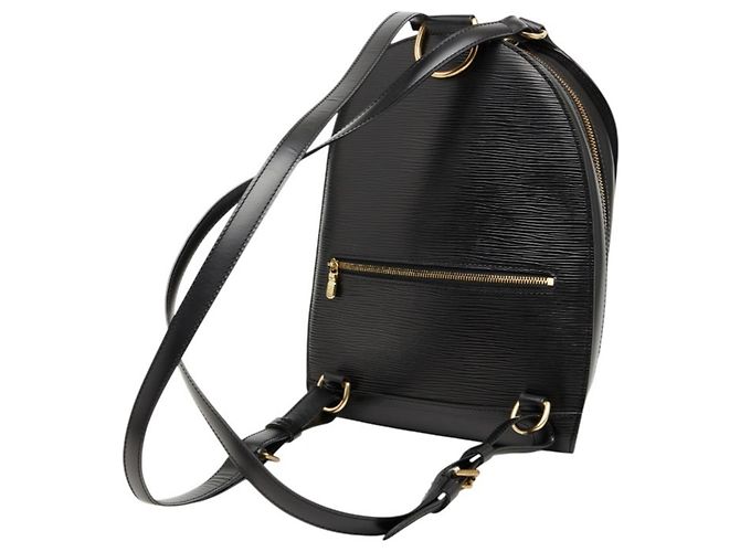 Zaino Mabillon Epi Louis Vuitton Nero - vista 2