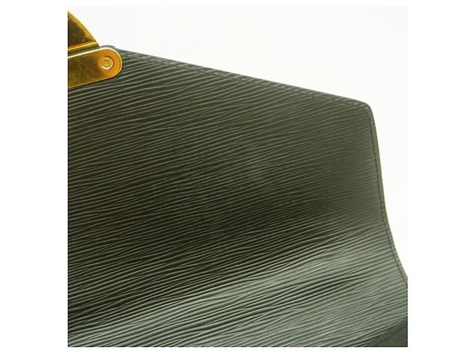 Borsa Louis Vuitton Epi Monceau 28 Nero - vista 11