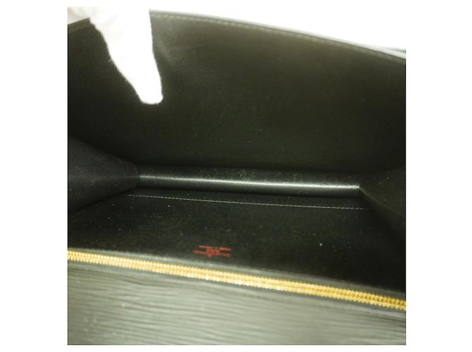 Borsa Louis Vuitton Epi Monceau 28 Nero - vista 4